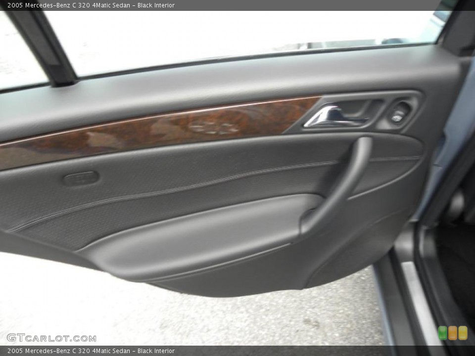 Black Interior Door Panel for the 2005 Mercedes-Benz C 320 4Matic Sedan #39199011