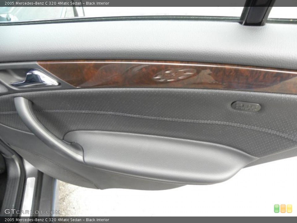 Black Interior Door Panel for the 2005 Mercedes-Benz C 320 4Matic Sedan #39199071