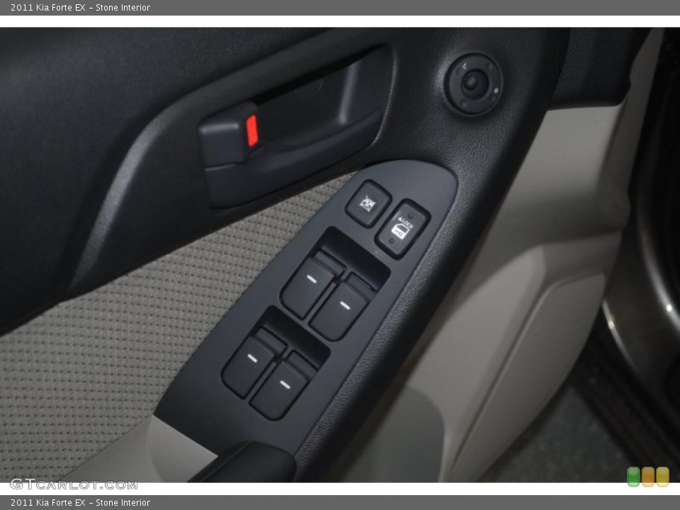 Stone Interior Controls for the 2011 Kia Forte EX #39199083