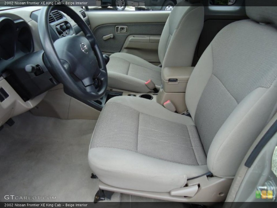 Beige Interior Photo for the 2002 Nissan Frontier XE King Cab #39199283