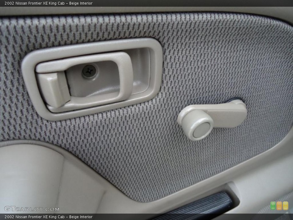 Beige Interior Door Panel for the 2002 Nissan Frontier XE King Cab #39199571