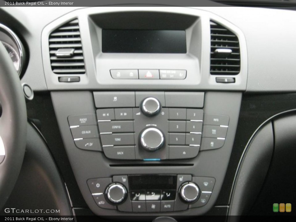 Ebony Interior Controls for the 2011 Buick Regal CXL #39200967