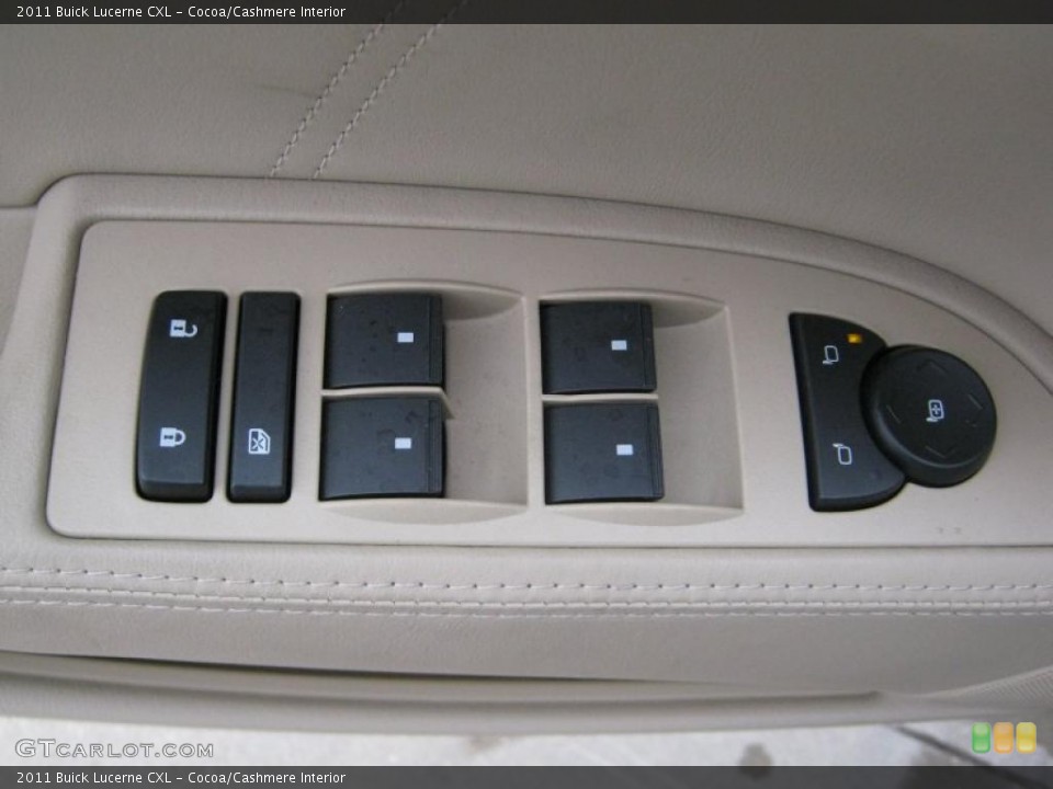 Cocoa/Cashmere Interior Controls for the 2011 Buick Lucerne CXL #39201519