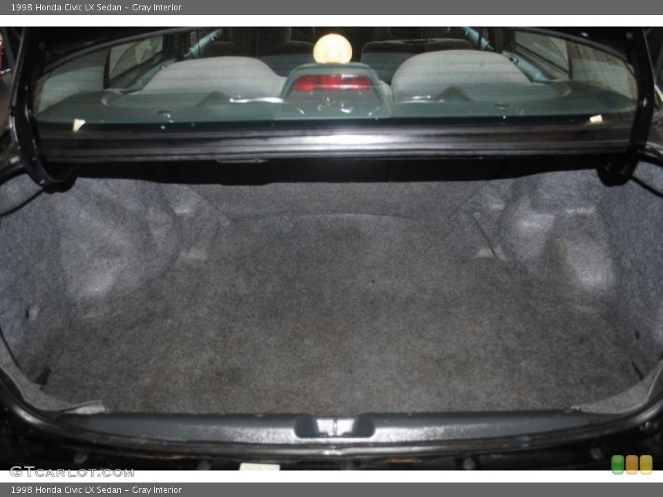 Gray Interior Trunk for the 1998 Honda Civic LX Sedan #39201823