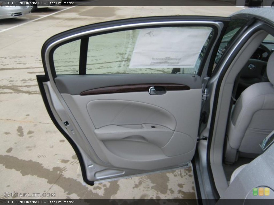 Titanium Interior Door Panel for the 2011 Buick Lucerne CX #39201955