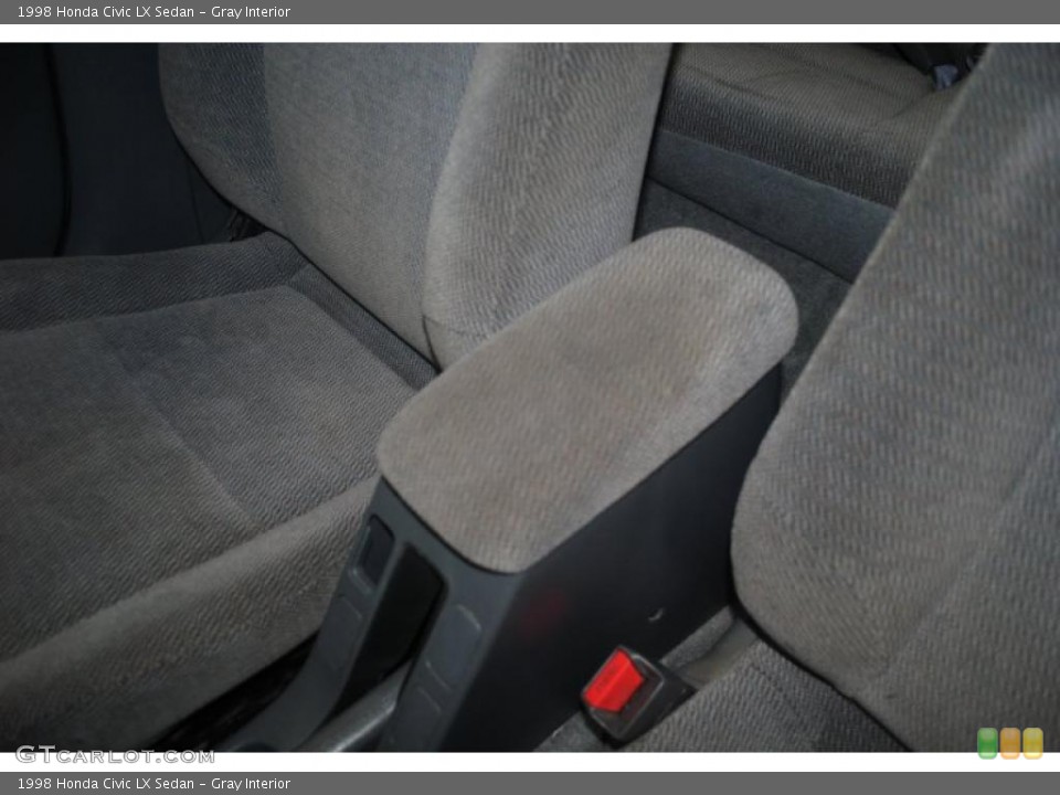 Gray Interior Photo for the 1998 Honda Civic LX Sedan #39202007