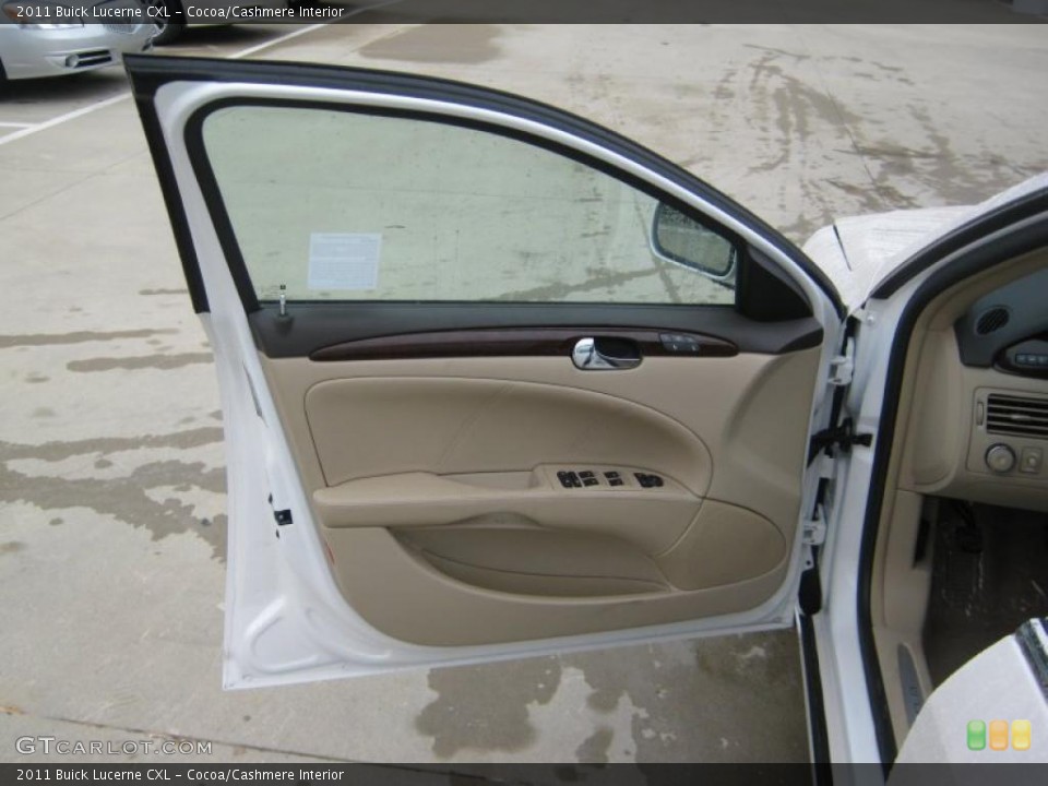 Cocoa/Cashmere Interior Door Panel for the 2011 Buick Lucerne CXL #39202335