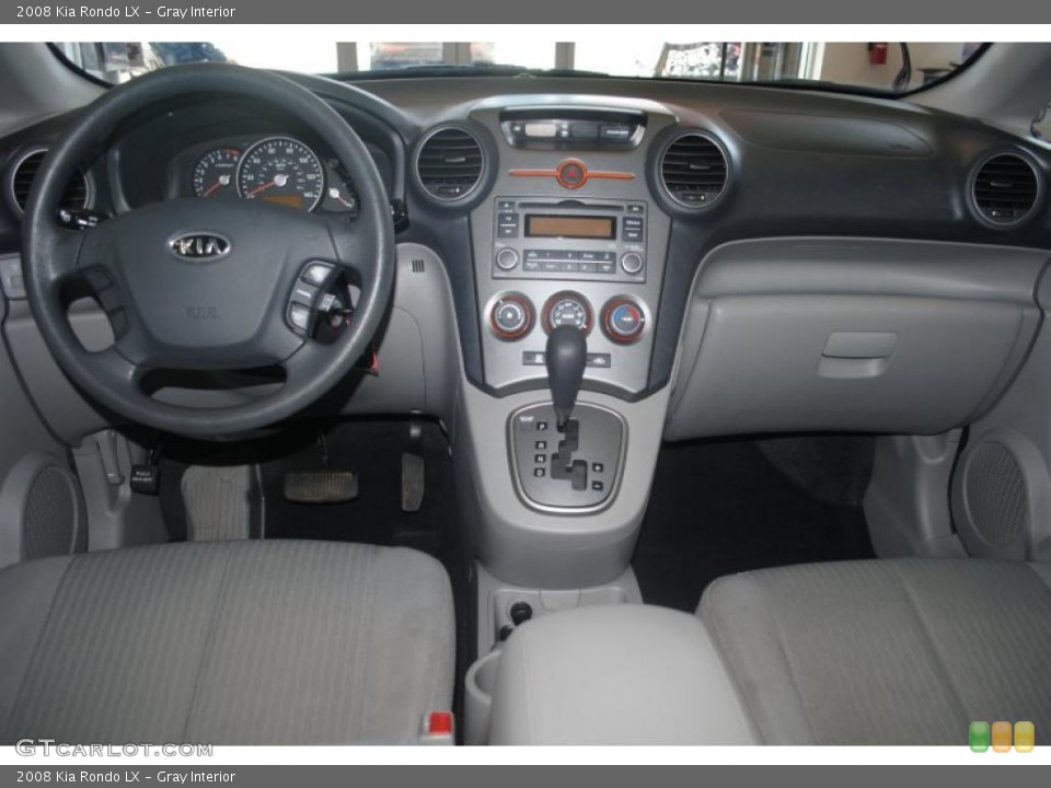 Gray Interior Dashboard for the 2008 Kia Rondo LX #39202343