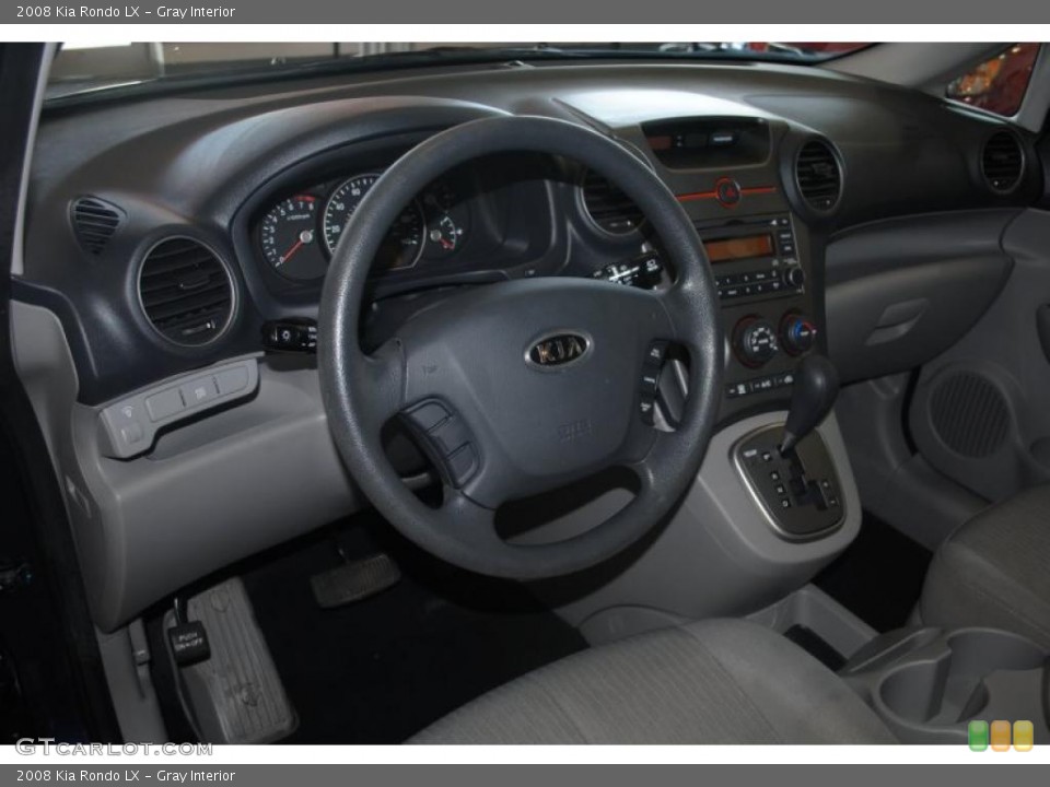 Gray Interior Dashboard for the 2008 Kia Rondo LX #39202355