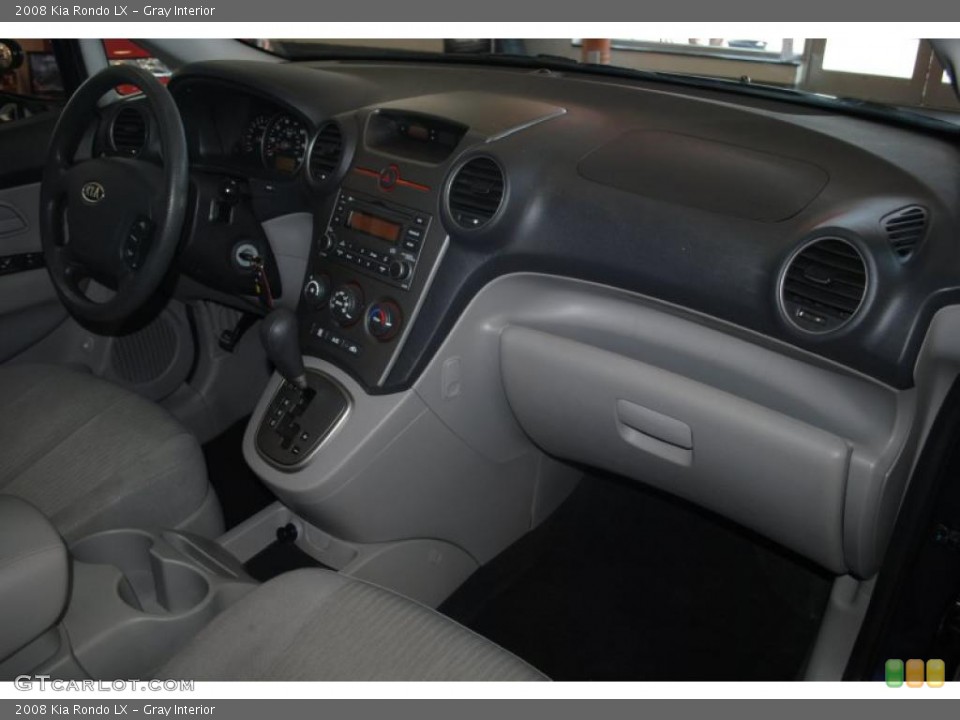 Gray Interior Dashboard for the 2008 Kia Rondo LX #39202371