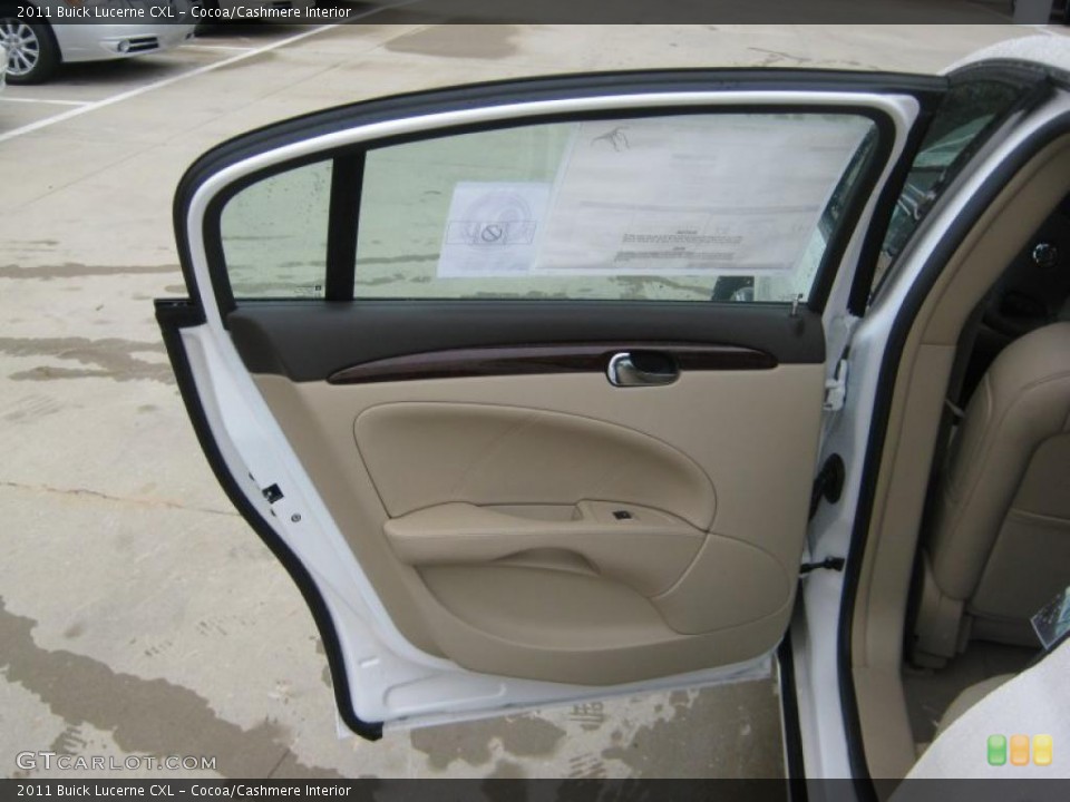 Cocoa/Cashmere Interior Door Panel for the 2011 Buick Lucerne CXL #39202391