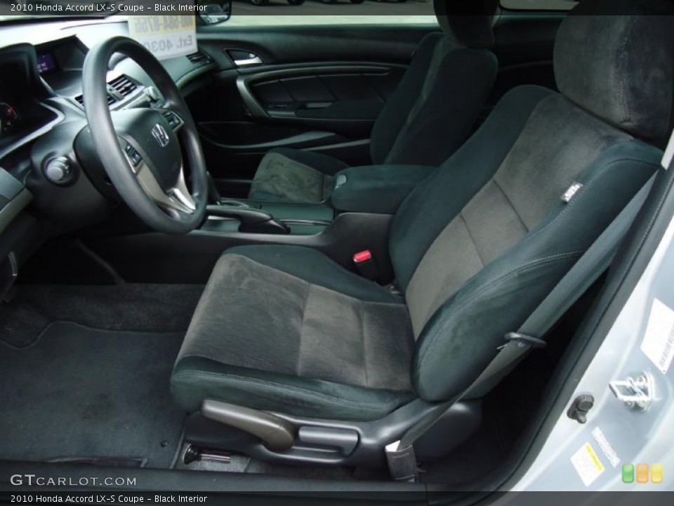 Black Interior Photo for the 2010 Honda Accord LX-S Coupe #39202503