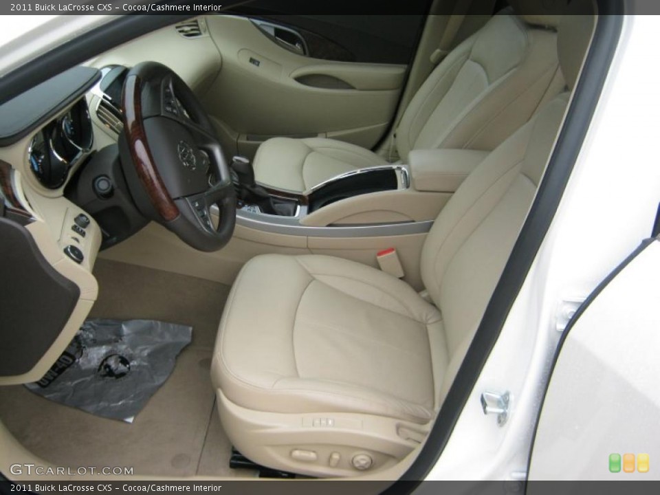 Cocoa/Cashmere Interior Photo for the 2011 Buick LaCrosse CXS #39202782