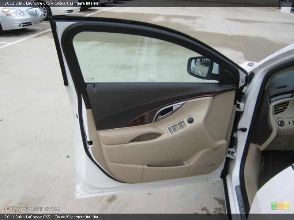 Cocoa/Cashmere Interior Door Panel for the 2011 Buick LaCrosse CXS #39202847