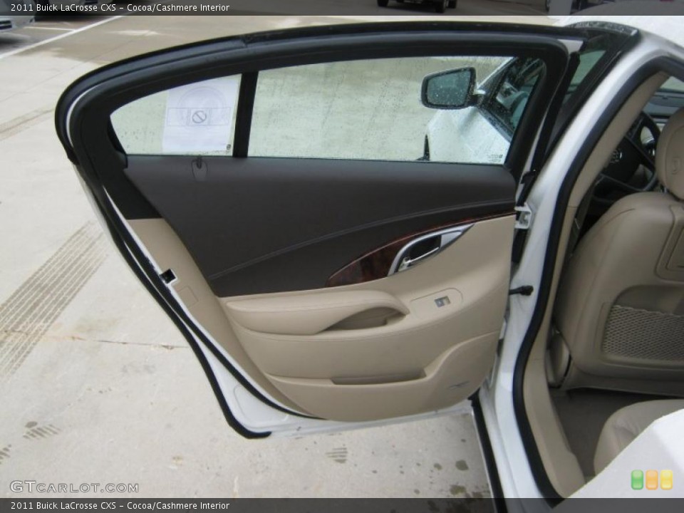 Cocoa/Cashmere Interior Door Panel for the 2011 Buick LaCrosse CXS #39202884