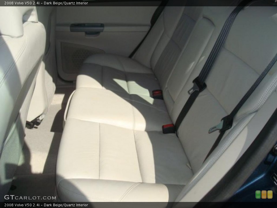 Dark Beige/Quartz Interior Photo for the 2008 Volvo V50 2.4i #39203415