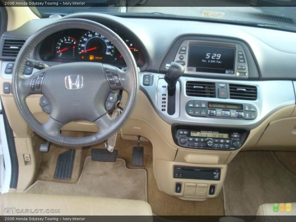Ivory Interior Dashboard for the 2008 Honda Odyssey Touring #39204627