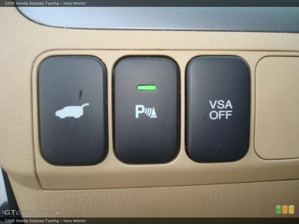 Ivory Interior Controls for the 2008 Honda Odyssey Touring #39204643
