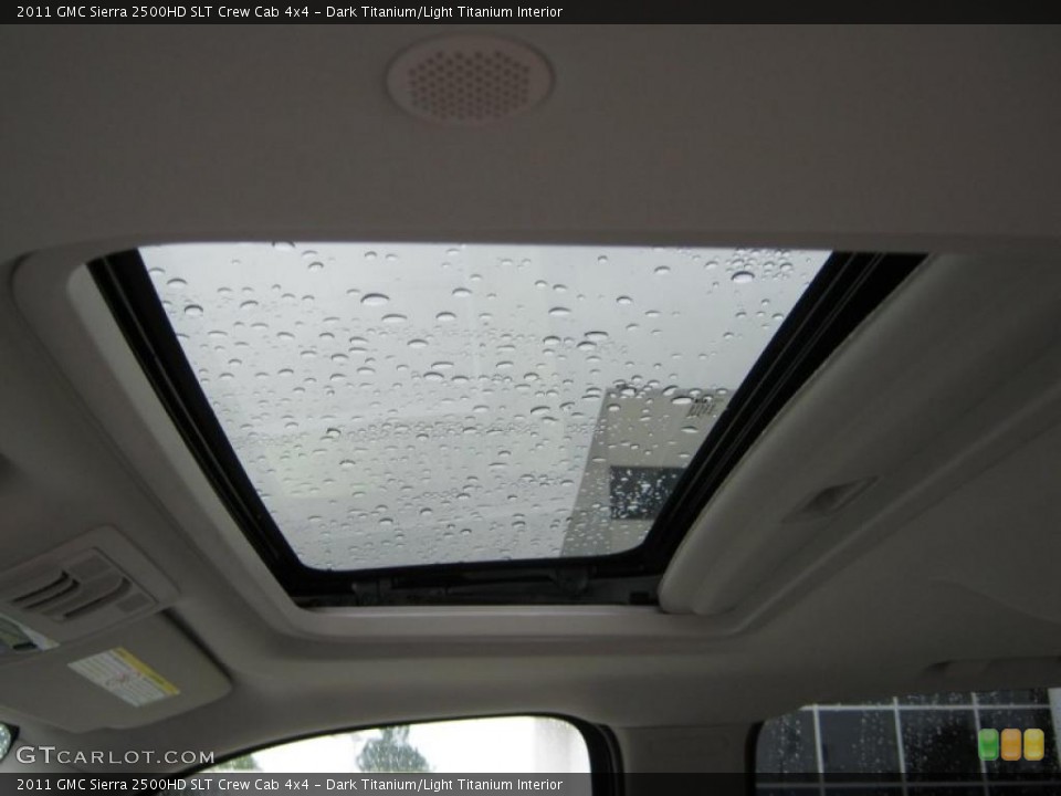 Dark Titanium/Light Titanium Interior Sunroof for the 2011 GMC Sierra 2500HD SLT Crew Cab 4x4 #39204679