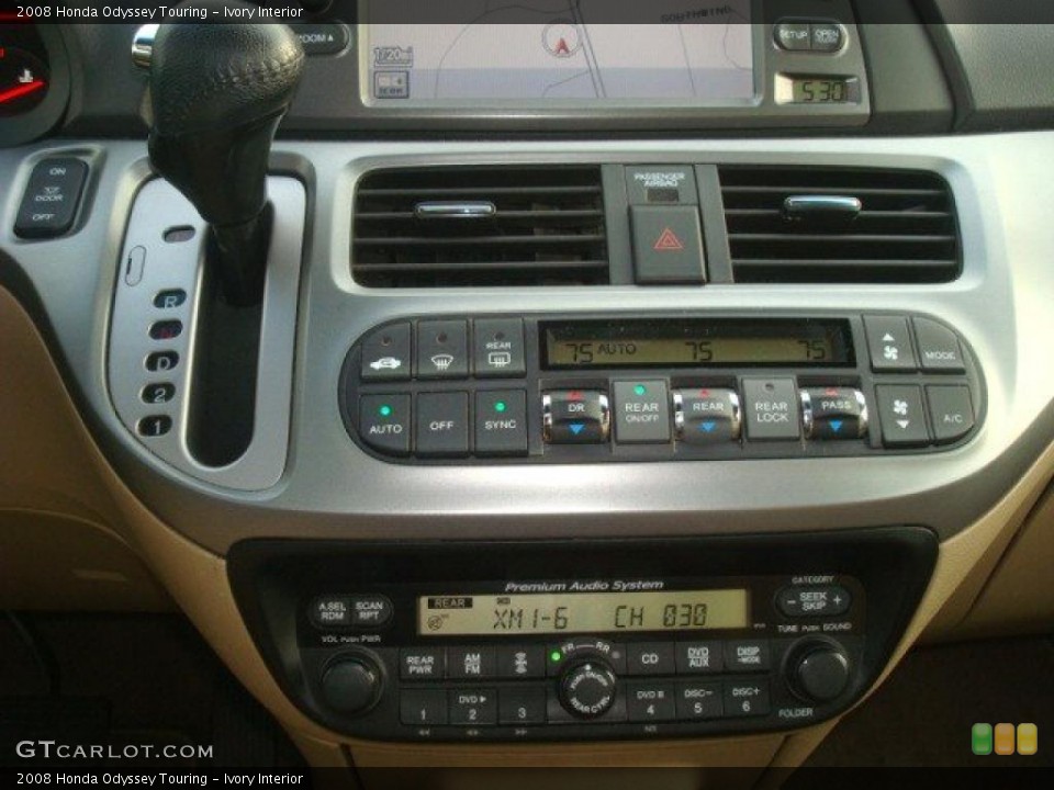 Ivory Interior Controls for the 2008 Honda Odyssey Touring #39204703