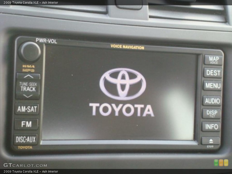 Ash Interior Navigation for the 2009 Toyota Corolla XLE #39205443