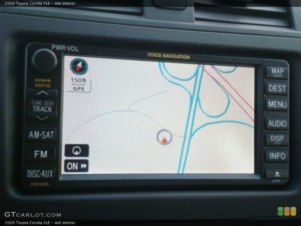 Ash Interior Navigation for the 2009 Toyota Corolla XLE #39205459