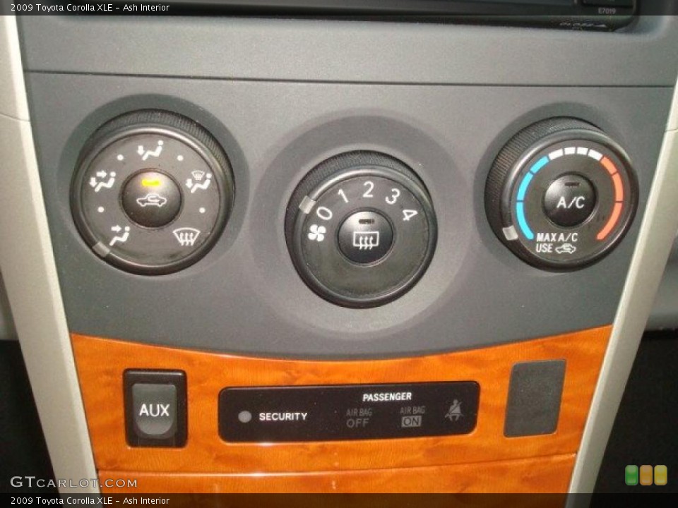 Ash Interior Controls for the 2009 Toyota Corolla XLE #39205503