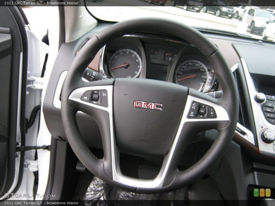 Brownstone Interior Steering Wheel for the 2011 GMC Terrain SLT #39205648