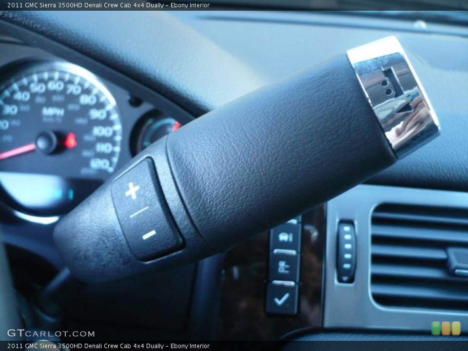 Ebony Interior Transmission for the 2011 GMC Sierra 3500HD Denali Crew Cab 4x4 Dually #39205816