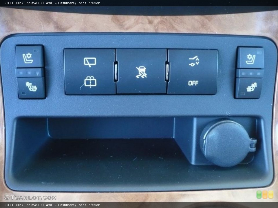 Cashmere/Cocoa Interior Controls for the 2011 Buick Enclave CXL AWD #39206614