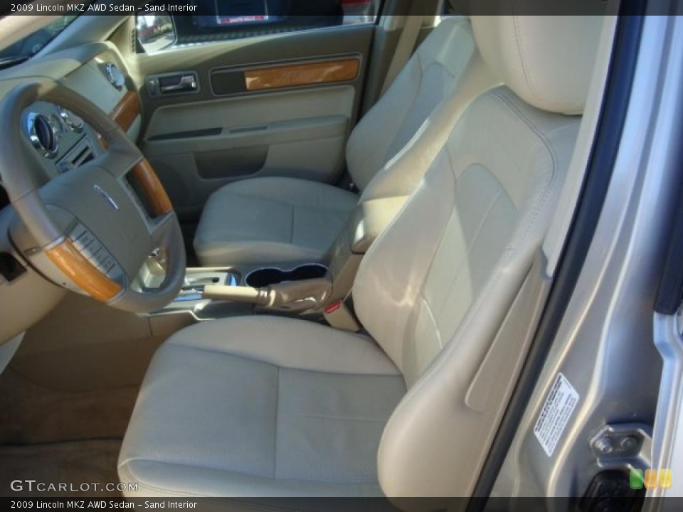 Sand Interior Photo for the 2009 Lincoln MKZ AWD Sedan #39206650