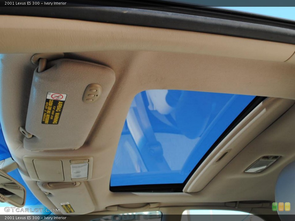 Ivory Interior Sunroof for the 2001 Lexus ES 300 #39206910