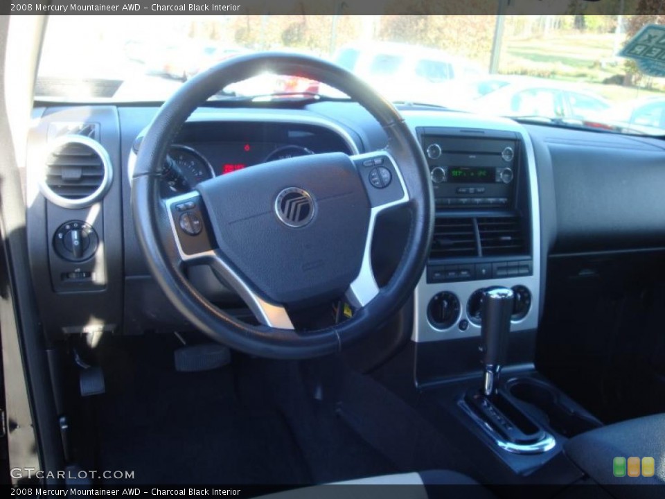 Charcoal Black Interior Dashboard for the 2008 Mercury Mountaineer AWD #39206942