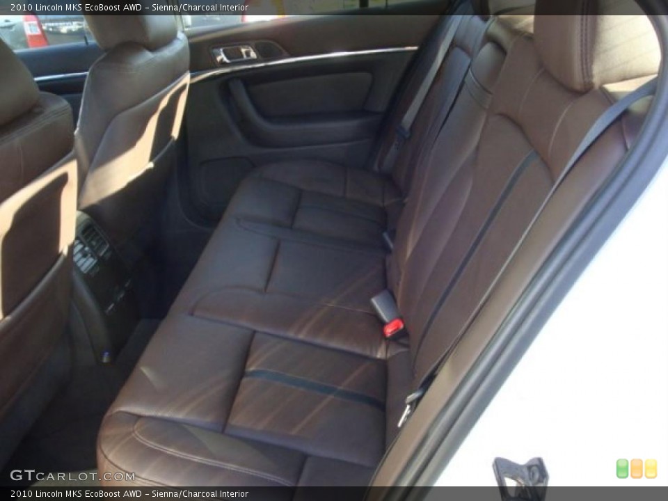 Sienna/Charcoal Interior Photo for the 2010 Lincoln MKS EcoBoost AWD #39207185