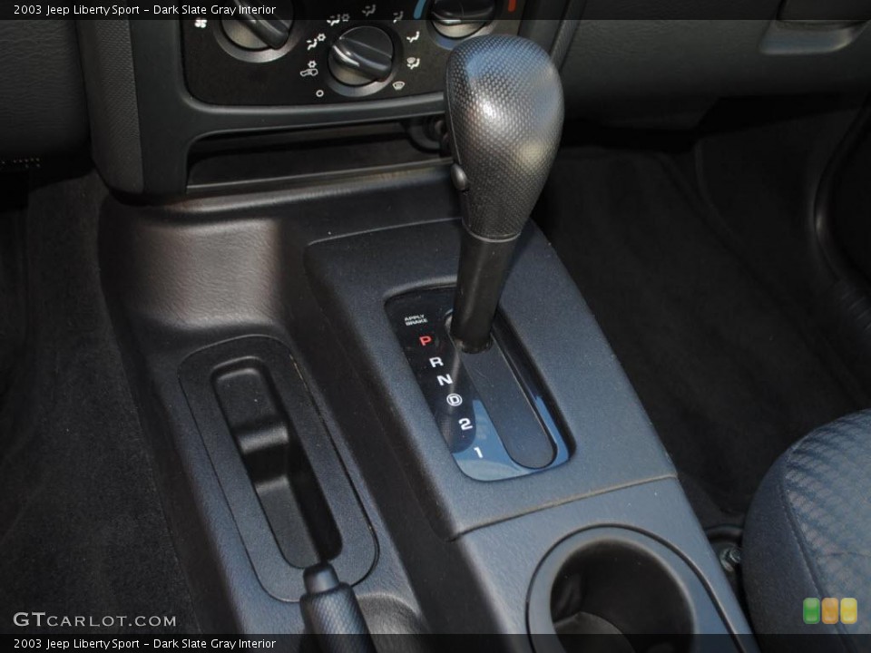 Dark Slate Gray Interior Transmission for the 2003 Jeep Liberty Sport #39207206