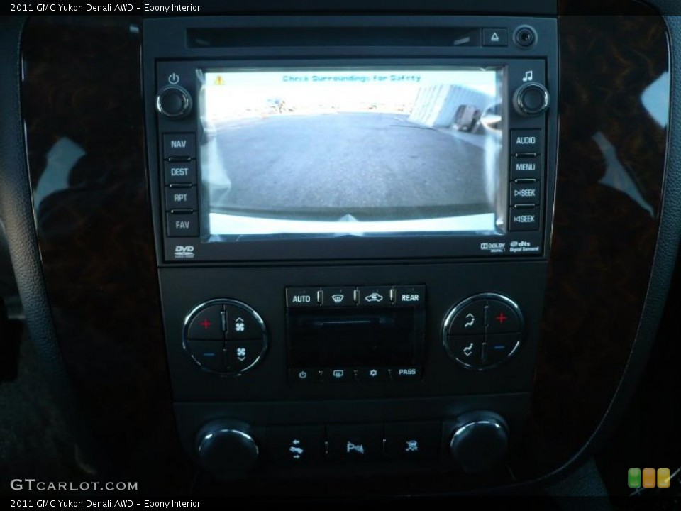 Ebony Interior Controls for the 2011 GMC Yukon Denali AWD #39207370