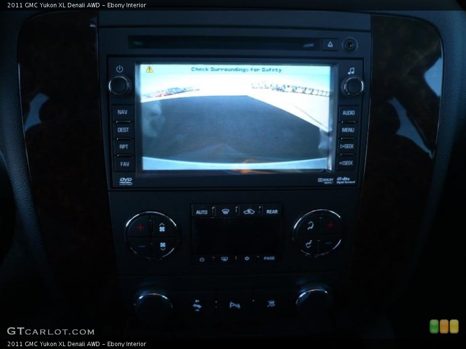 Ebony Interior Controls for the 2011 GMC Yukon XL Denali AWD #39207842