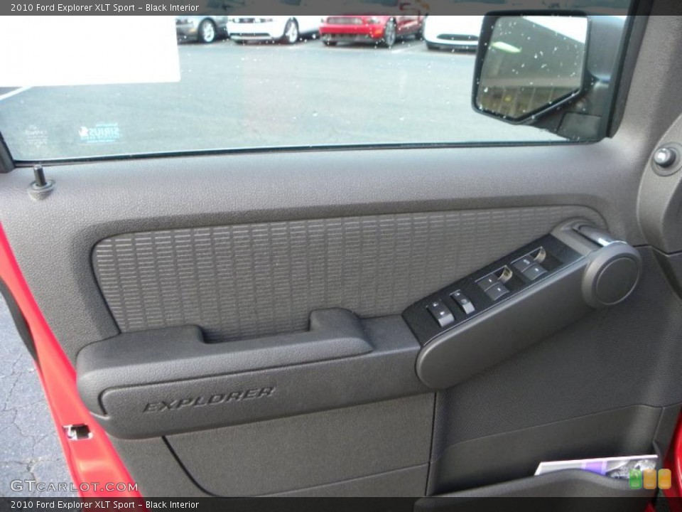 Black Interior Door Panel for the 2010 Ford Explorer XLT Sport #39208030