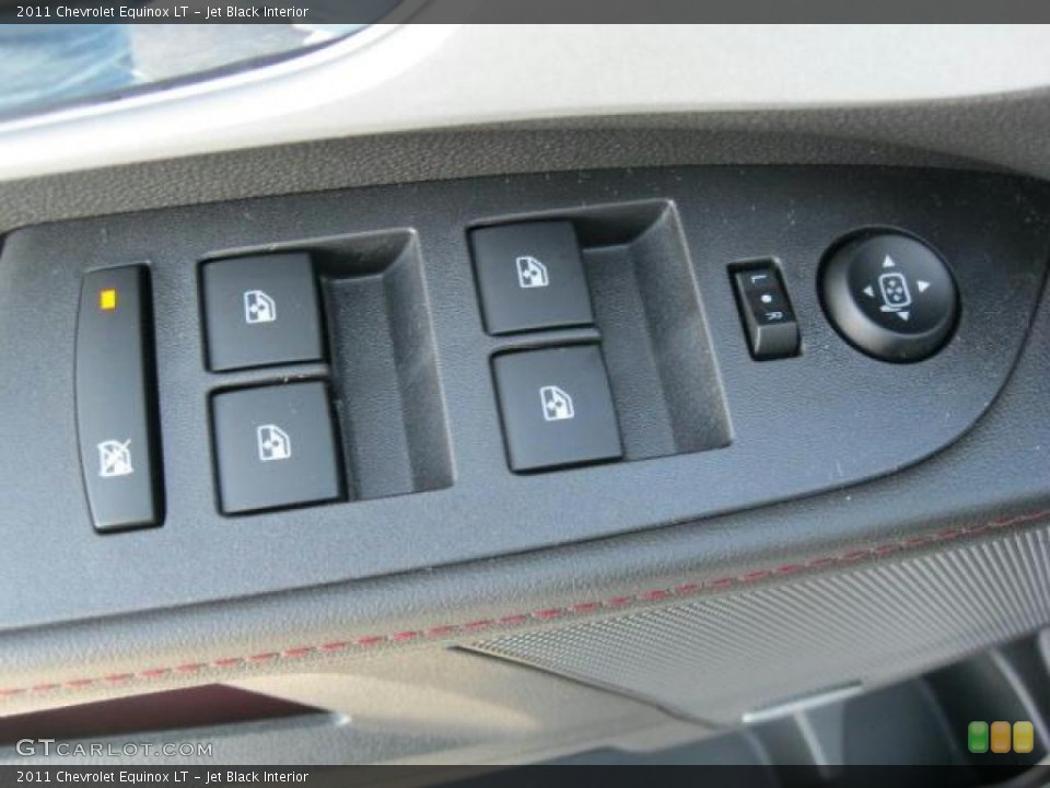 Jet Black Interior Controls for the 2011 Chevrolet Equinox LT #39208454