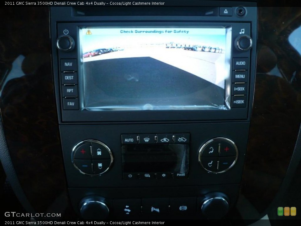 Cocoa/Light Cashmere Interior Controls for the 2011 GMC Sierra 3500HD Denali Crew Cab 4x4 Dually #39208490