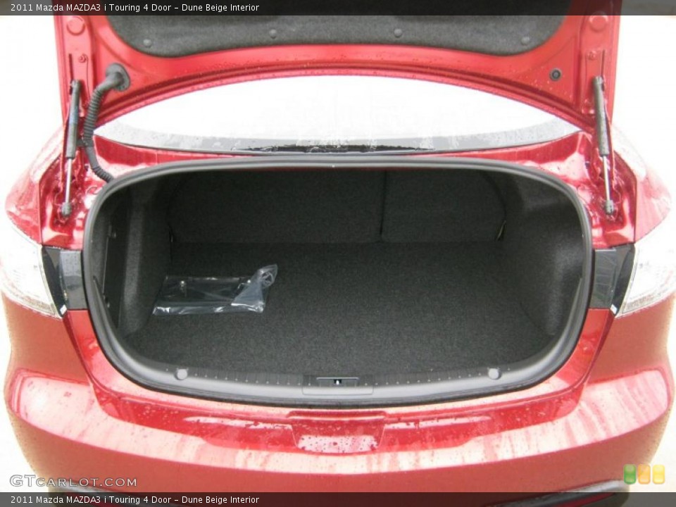 Dune Beige Interior Trunk for the 2011 Mazda MAZDA3 i Touring 4 Door #39208515