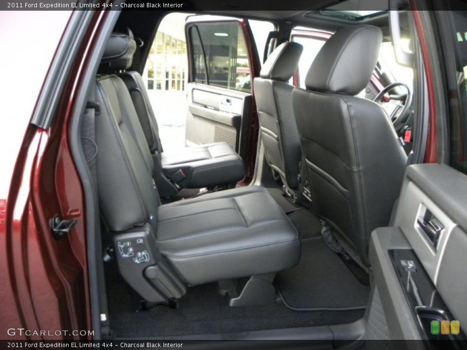 Charcoal Black Interior Photo for the 2011 Ford Expedition EL Limited 4x4 #39209010