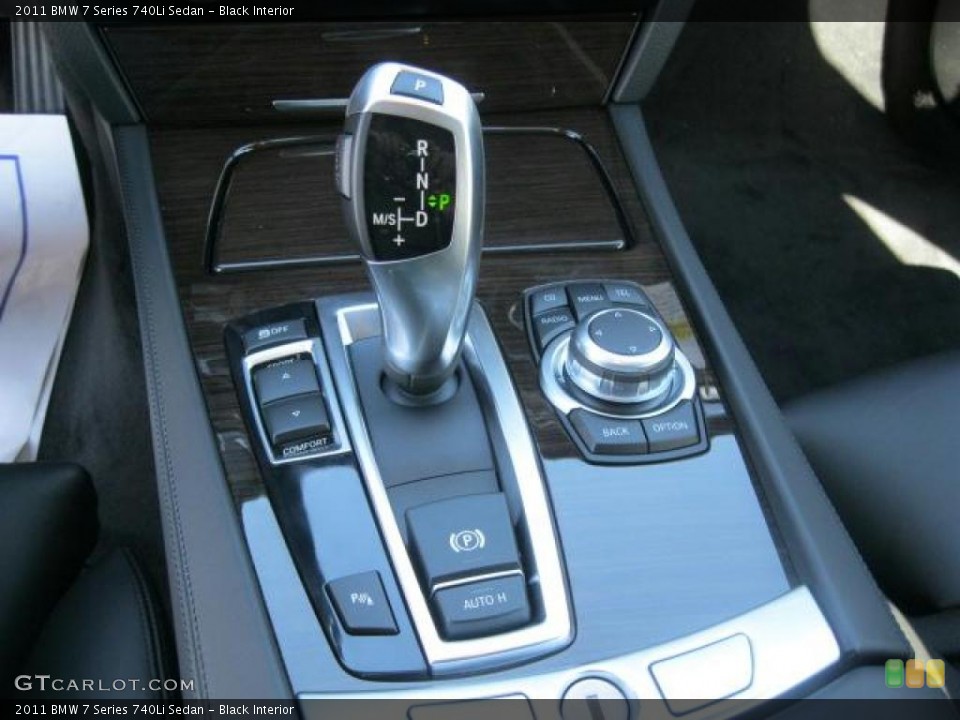 Black Interior Transmission for the 2011 BMW 7 Series 740Li Sedan #39209126
