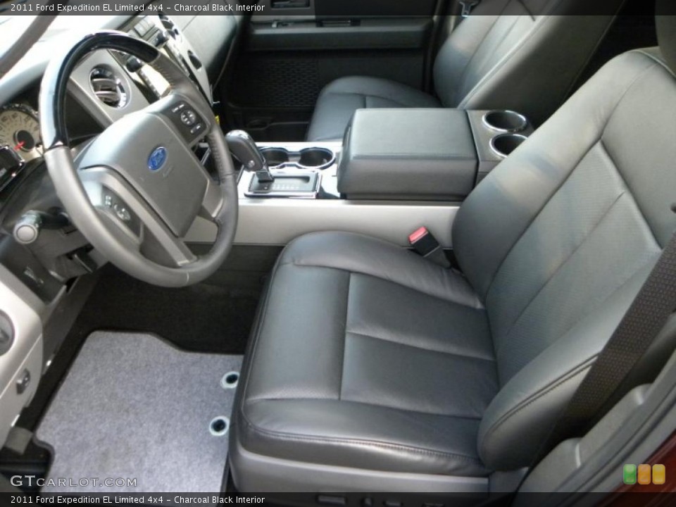 Charcoal Black Interior Photo for the 2011 Ford Expedition EL Limited 4x4 #39209142