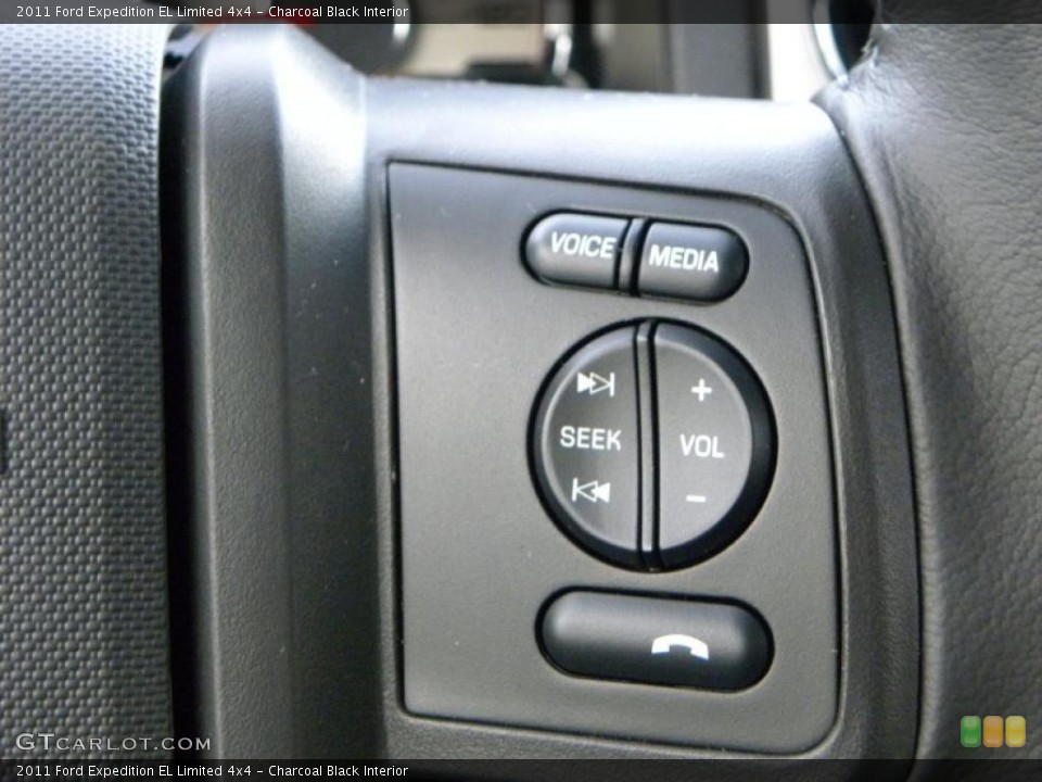 Charcoal Black Interior Controls for the 2011 Ford Expedition EL Limited 4x4 #39209282