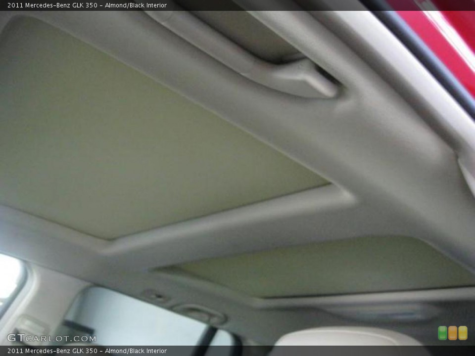 Almond/Black Interior Sunroof for the 2011 Mercedes-Benz GLK 350 #39209398