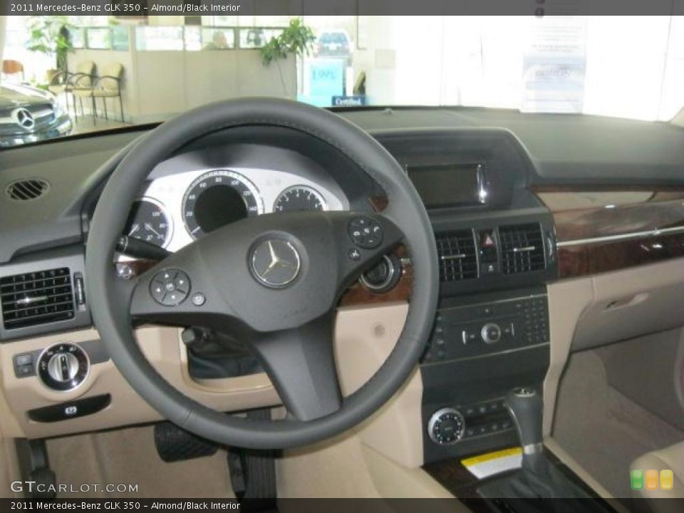 Almond/Black Interior Dashboard for the 2011 Mercedes-Benz GLK 350 #39209414