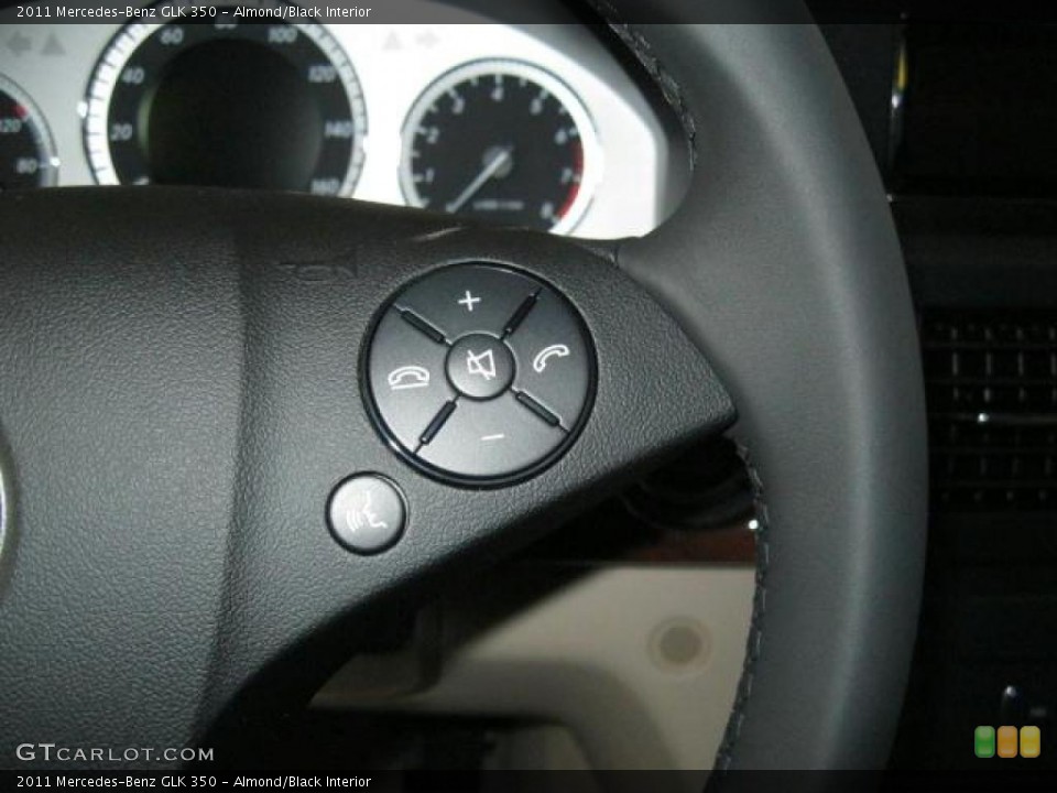 Almond/Black Interior Controls for the 2011 Mercedes-Benz GLK 350 #39209454