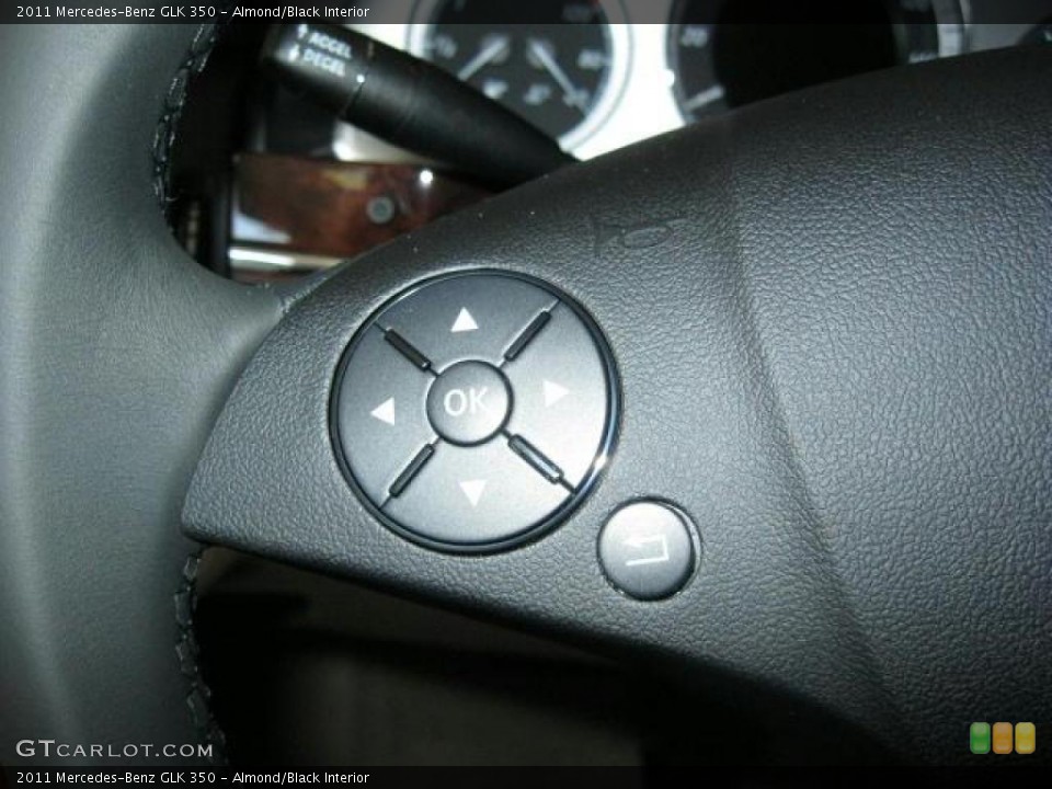 Almond/Black Interior Controls for the 2011 Mercedes-Benz GLK 350 #39209470