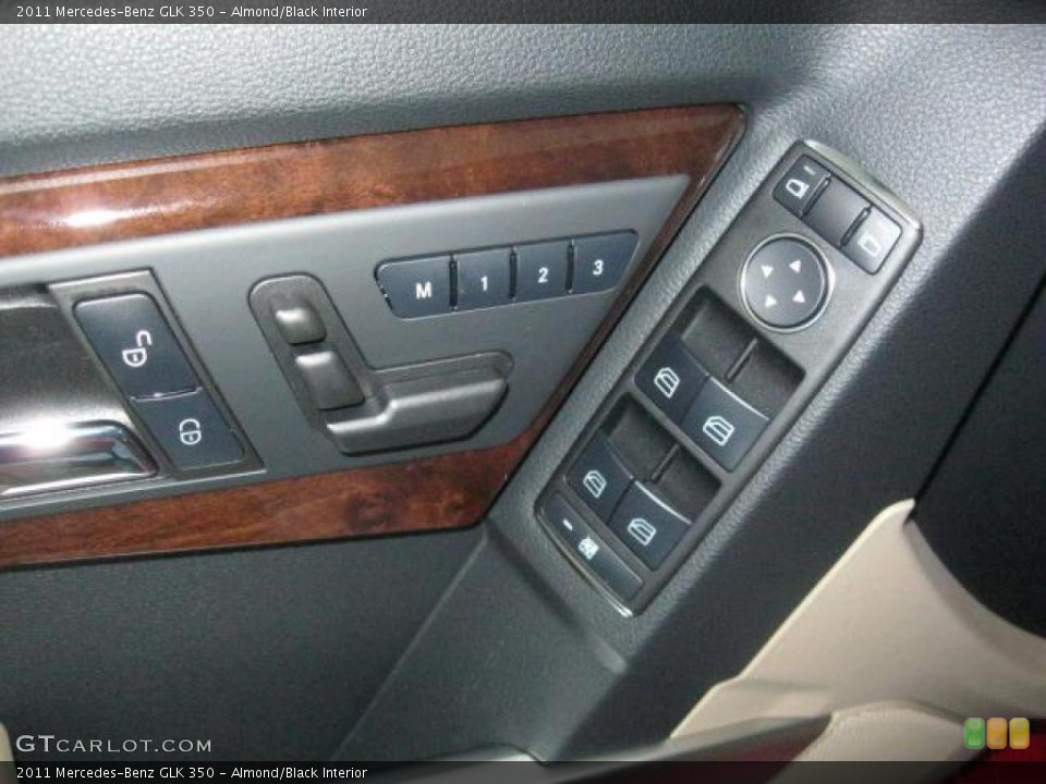 Almond/Black Interior Controls for the 2011 Mercedes-Benz GLK 350 #39209478